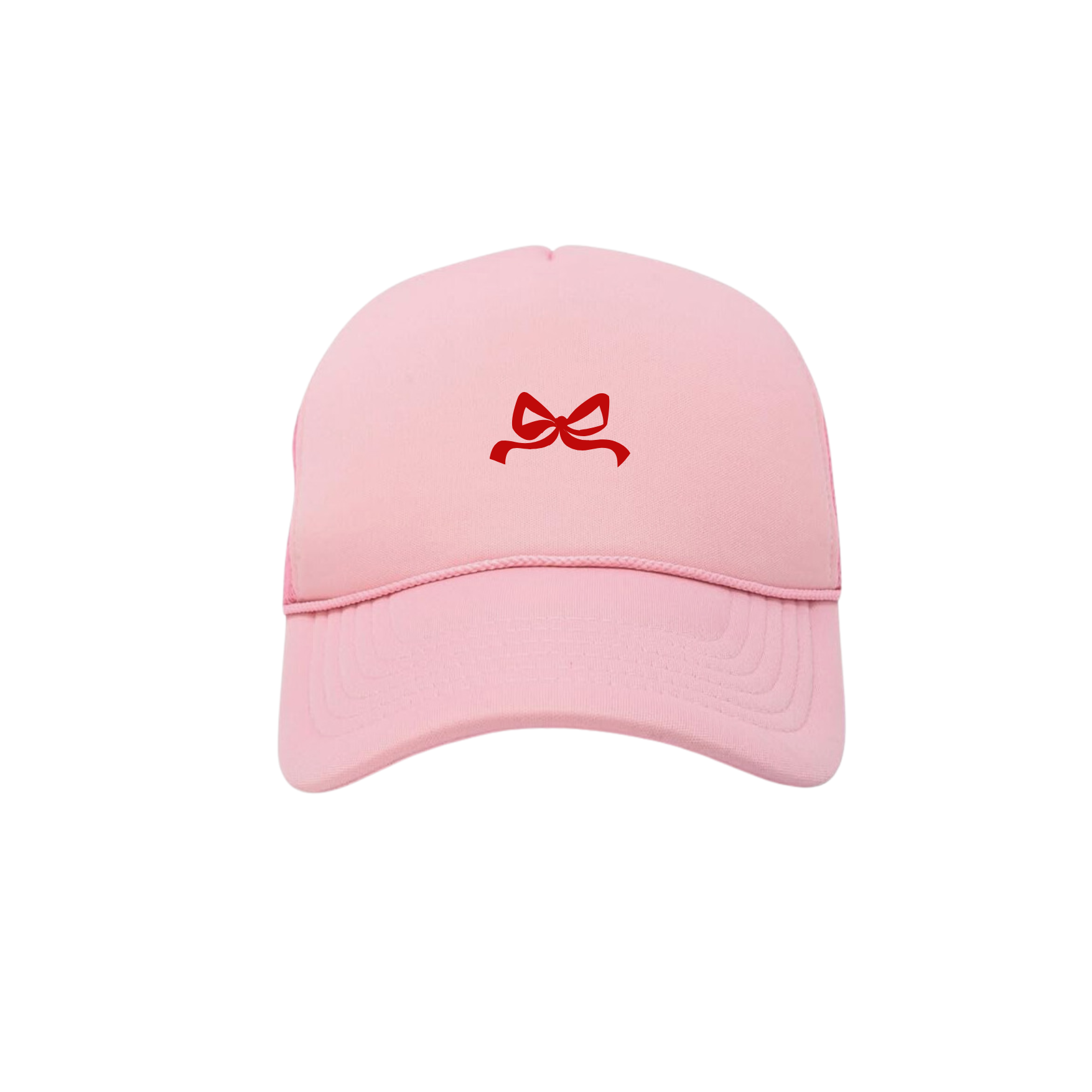 Embroidered Bow Hat