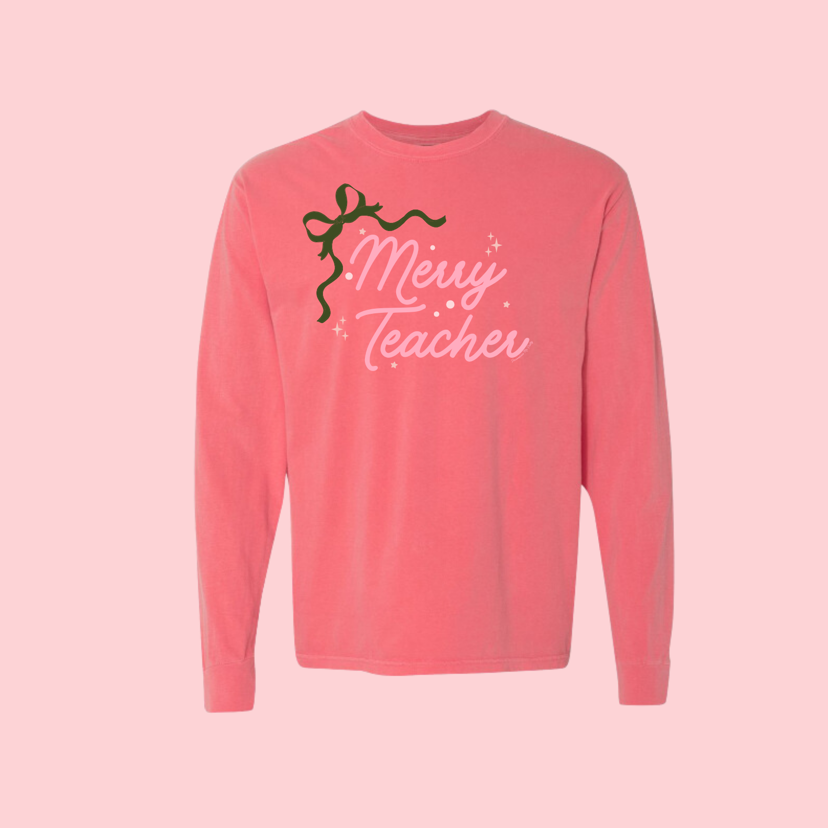 Merry Teacher Long Sleeve