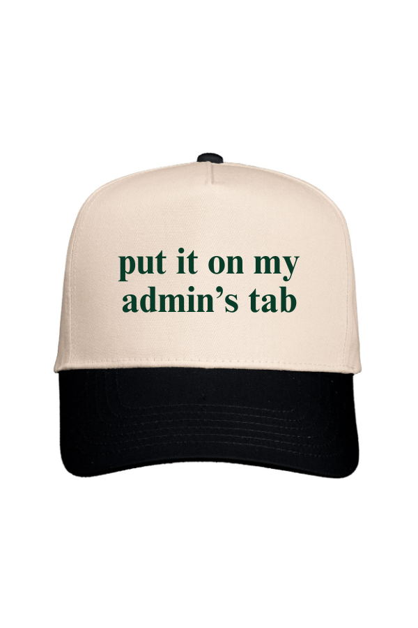 Put It On My Admin’s Tab Black Hat