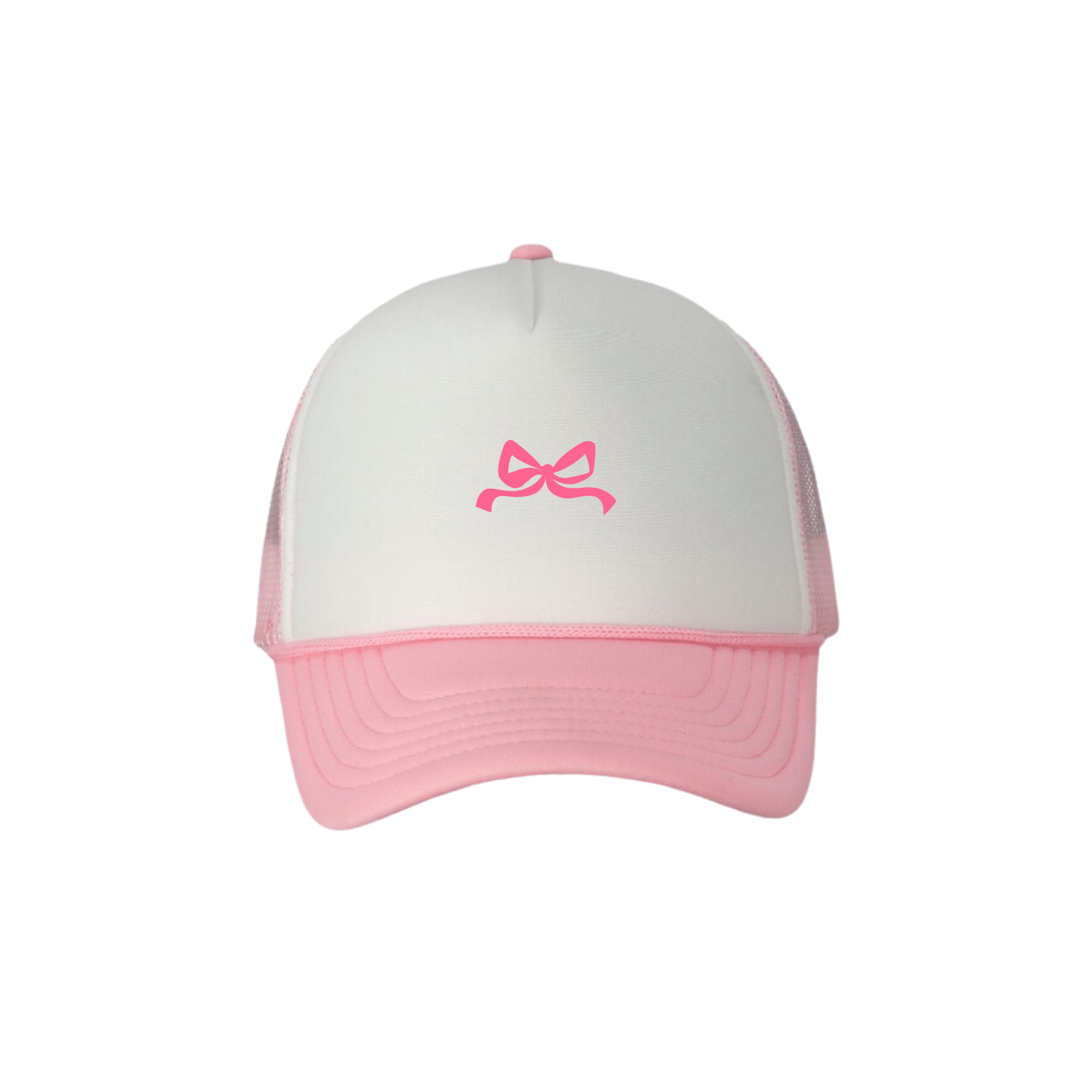 Embroidered Bow Hat