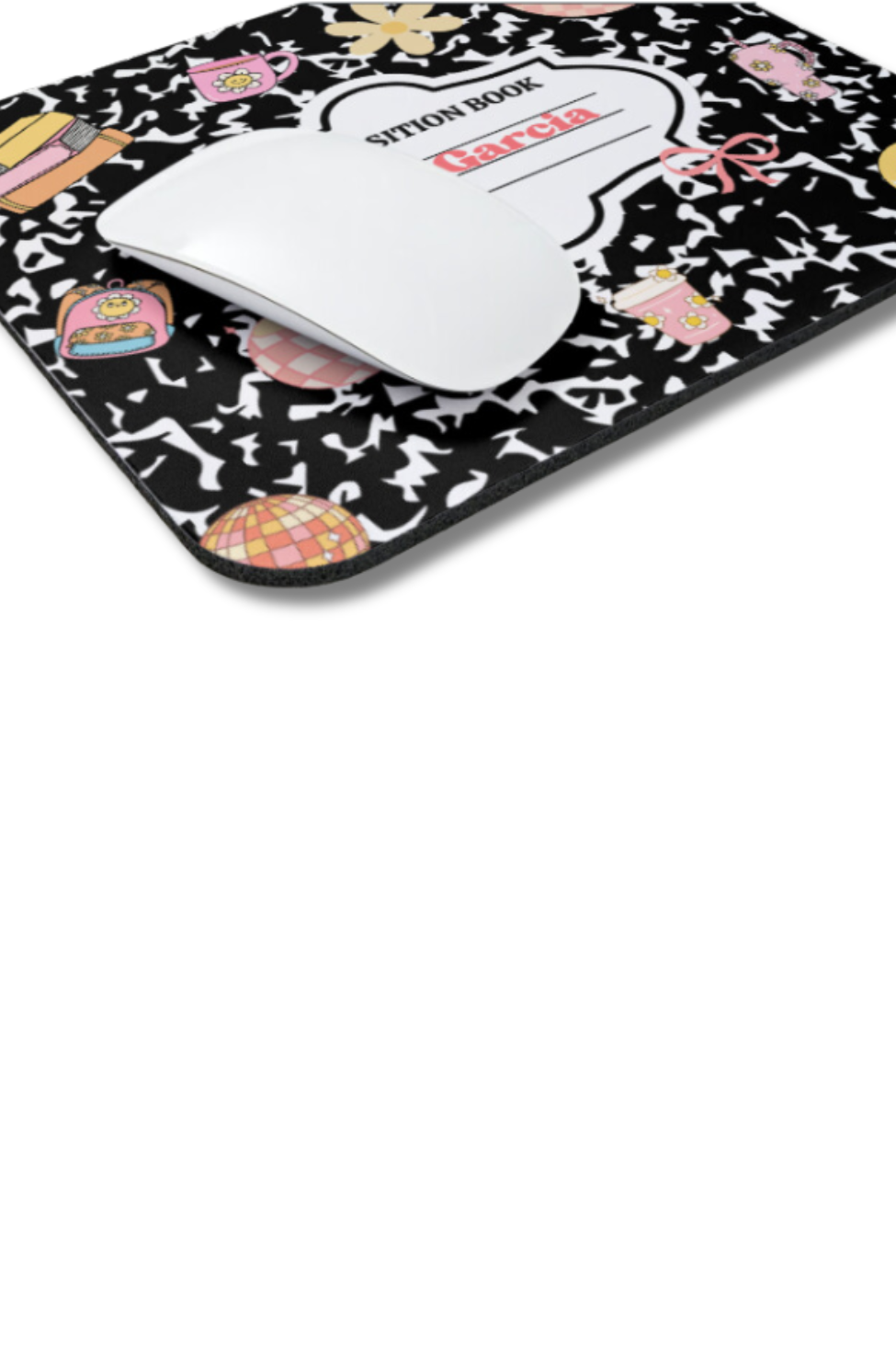 Personalized Composition Mouse Pad